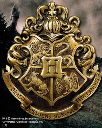 foto HOGWARTS School Crest